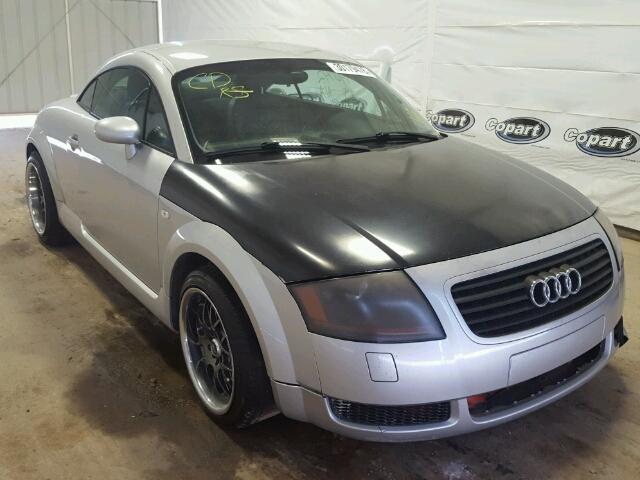 TRUWC28N021039817 - 2002 AUDI TT QUATTRO SILVER photo 1