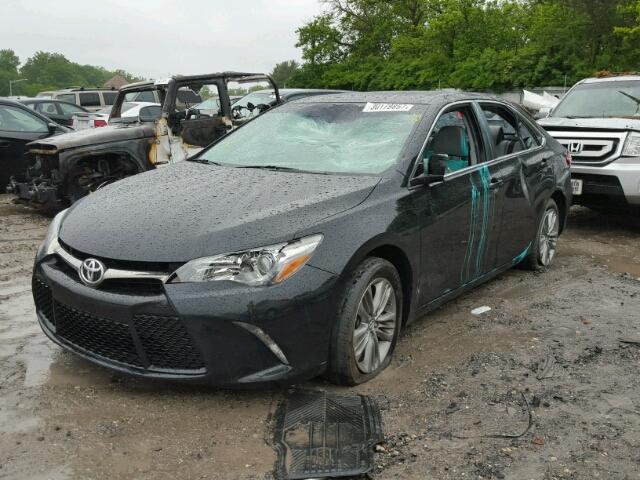 4T1BF1FK7FU059940 - 2015 TOYOTA CAMRY LE BLACK photo 2