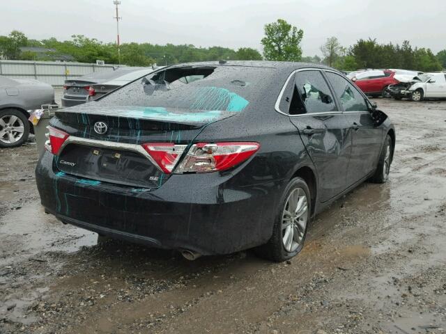 4T1BF1FK7FU059940 - 2015 TOYOTA CAMRY LE BLACK photo 4