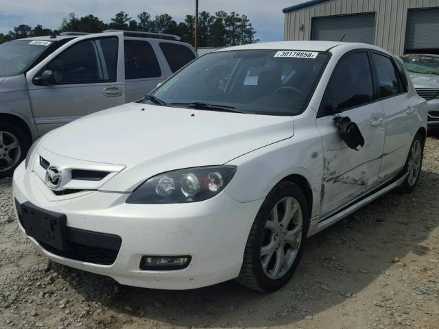 JM1BK143171685983 - 2007 MAZDA 3 HATCHBAC WHITE photo 2