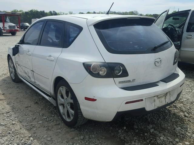 JM1BK143171685983 - 2007 MAZDA 3 HATCHBAC WHITE photo 3