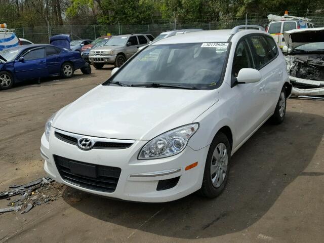 KMHDC8AE7BU105420 - 2011 HYUNDAI ELANTRA TO WHITE photo 2