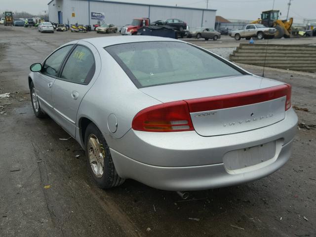 2B3HD56M12H126026 - 2002 DODGE INTREPID E SILVER photo 3