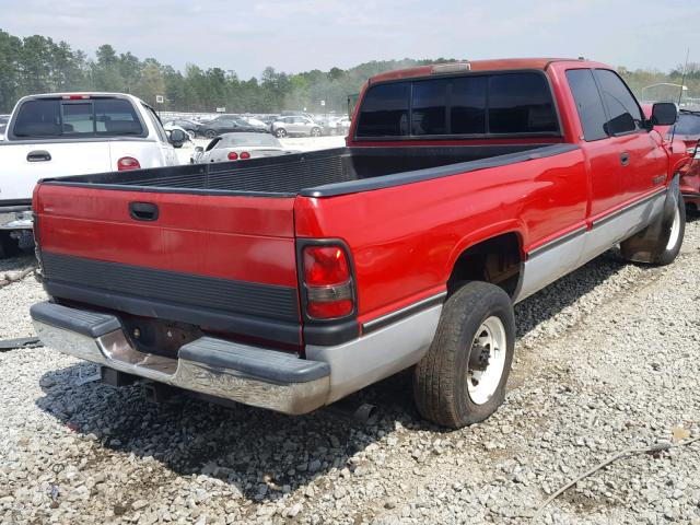 3B7KC23Z1VM531511 - 1997 DODGE RAM 2500 RED photo 4