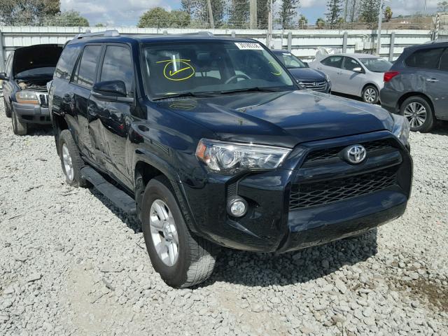 JTEBU5JRXG5370131 - 2016 TOYOTA 4RUNNER SR BLACK photo 1