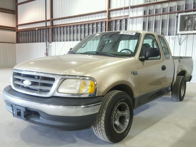 1FTZX1726YNB83080 - 2000 FORD F150 GOLD photo 2