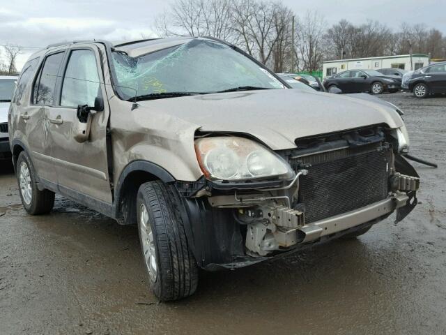 SHSRD78906U432548 - 2006 HONDA CR-V SE GOLD photo 1