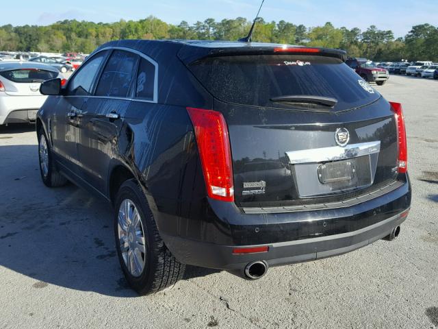 3GYFNAE38CS598995 - 2012 CADILLAC SRX LUXURY BLACK photo 3