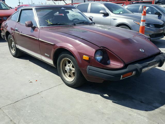 JN1HZ04S7BX266682 - 1981 DATSUN 280ZX MAROON photo 1