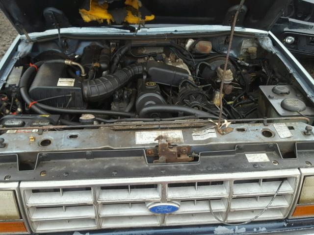 1FTCR14A6KPB31200 - 1989 FORD RANGER SUP BLUE photo 7