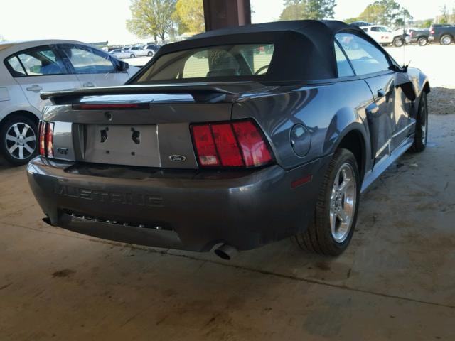 1FAFP45X63F435289 - 2003 FORD MUSTANG GT CHARCOAL photo 4