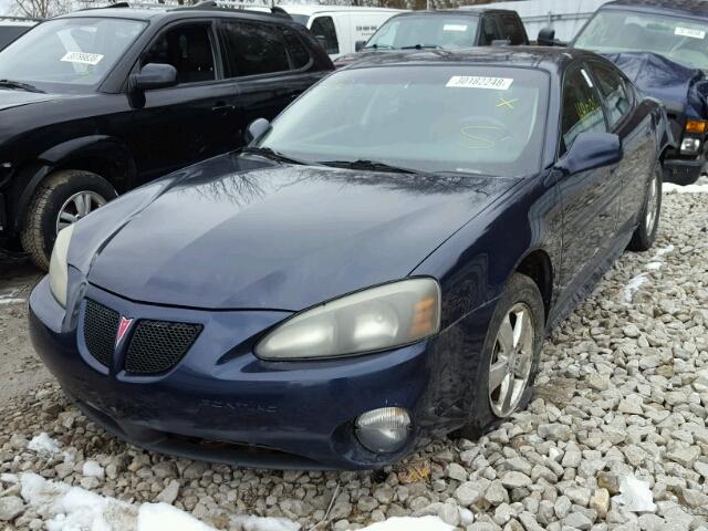 2G2WP552681164435 - 2008 PONTIAC GRAND PRIX BLUE photo 2