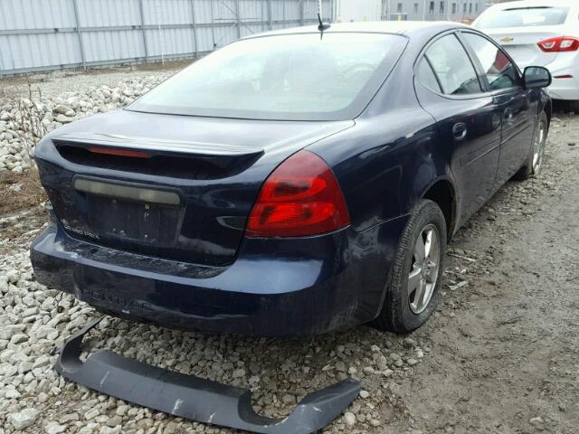 2G2WP552681164435 - 2008 PONTIAC GRAND PRIX BLUE photo 4