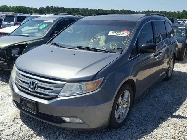 5FNRL5H92BB101253 - 2011 HONDA ODYSSEY TO GRAY photo 2