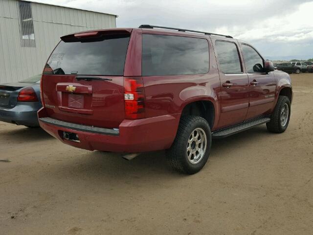 3GNGK26K47G162272 - 2007 CHEVROLET K2500 SUBU MAROON photo 4