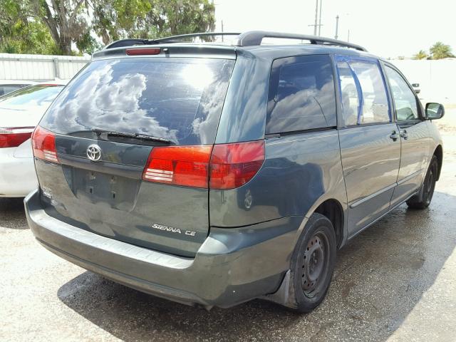 5TDZA23C65S304010 - 2005 TOYOTA SIENNA CE CHARCOAL photo 4