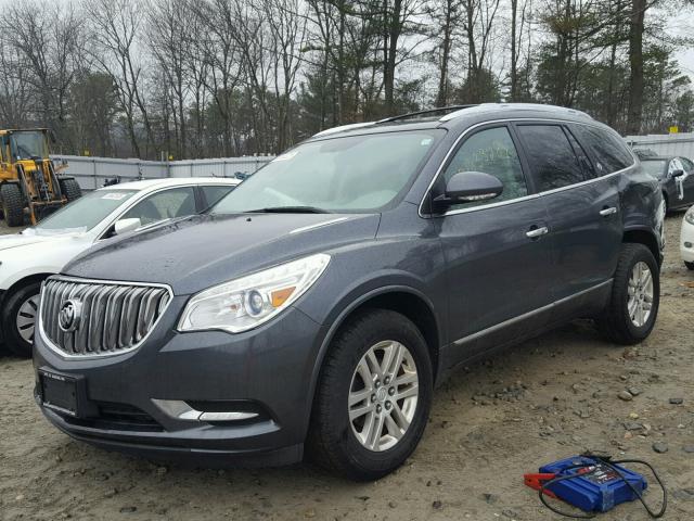 5GAKVBKD4DJ147803 - 2013 BUICK ENCLAVE GRAY photo 2