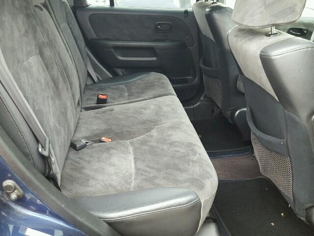 JHLRD78854C024400 - 2004 HONDA CR-V EX BLUE photo 6