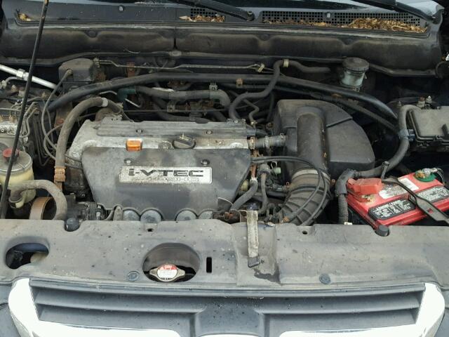 JHLRD78854C024400 - 2004 HONDA CR-V EX BLUE photo 7