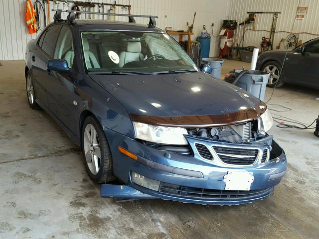 YS3FH46U661021824 - 2006 SAAB 9-3 AERO BLUE photo 1