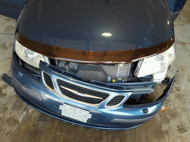 YS3FH46U661021824 - 2006 SAAB 9-3 AERO BLUE photo 7