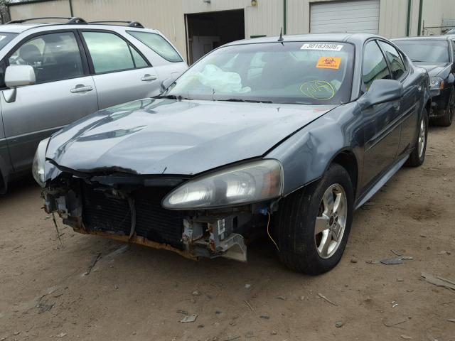 2G2WP522X51346445 - 2005 PONTIAC GRAND PRIX BLUE photo 2