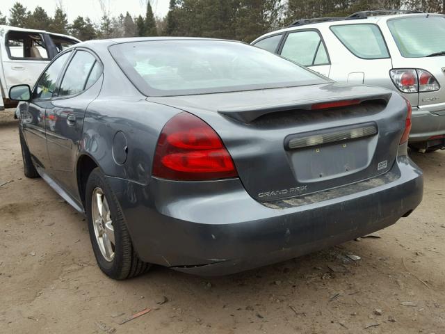 2G2WP522X51346445 - 2005 PONTIAC GRAND PRIX BLUE photo 3