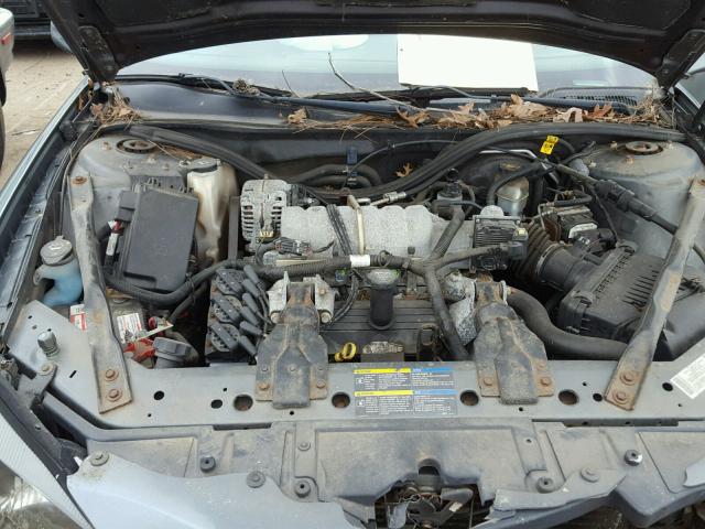 2G2WP522X51346445 - 2005 PONTIAC GRAND PRIX BLUE photo 7