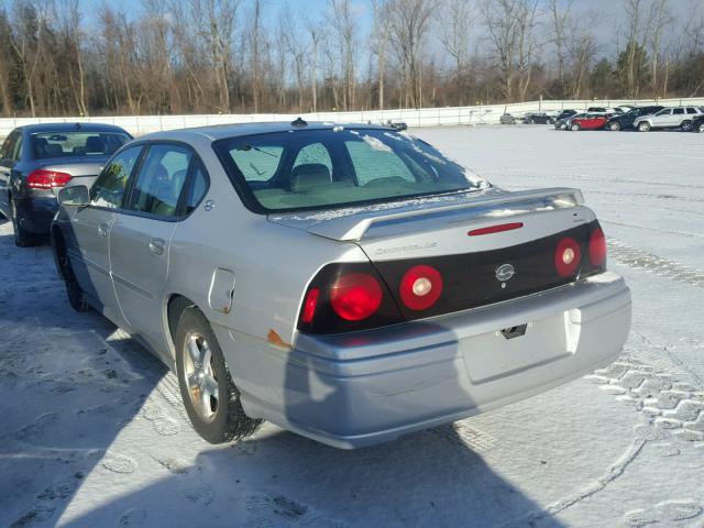 2G1WH52K349238590 - 2004 CHEVROLET IMPALA LS GRAY photo 3