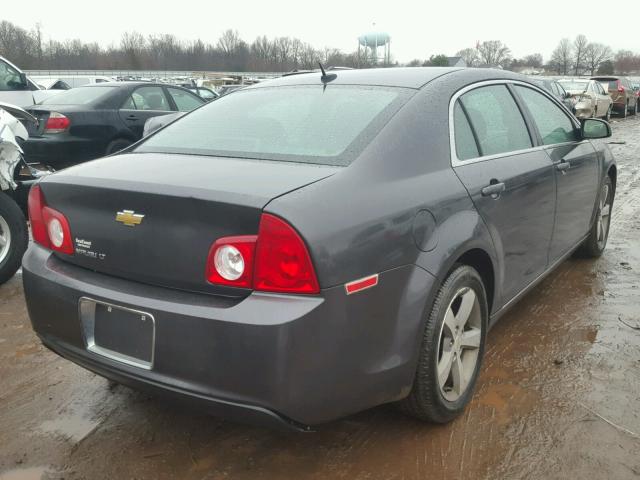 1G1ZC5E18BF259468 - 2011 CHEVROLET MALIBU 1LT 灰色 照片 4