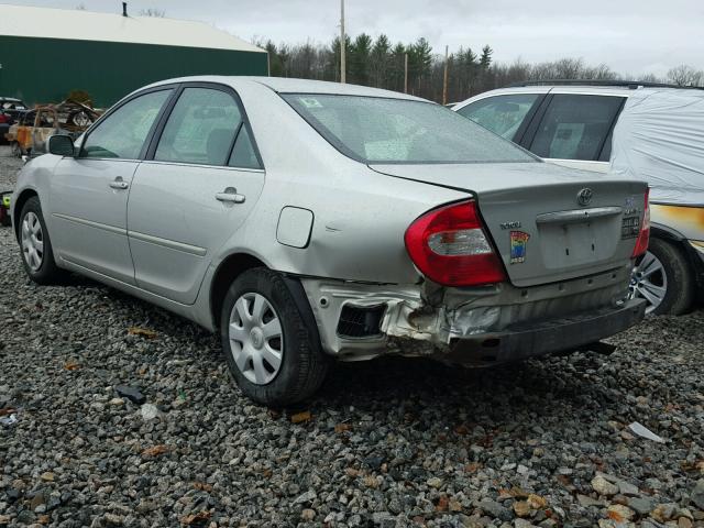 4T1BE32K43U188900 - 2003 TOYOTA CAMRY LE GRAY photo 3