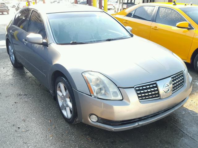 1N4BA41E84C827021 - 2004 NISSAN MAXIMA SE BROWN photo 1