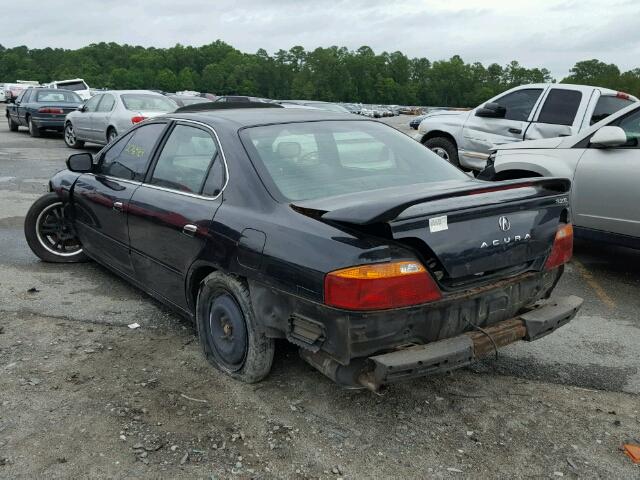 19UUA56621A001381 - 2001 ACURA 3.2TL BLACK photo 3