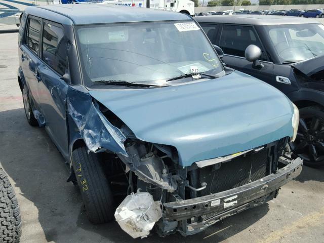 JTLKE50E681046591 - 2008 TOYOTA SCION XB ლურჯი ფოტო 1