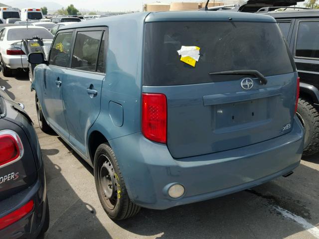 JTLKE50E681046591 - 2008 TOYOTA SCION XB ლურჯი ფოტო 3