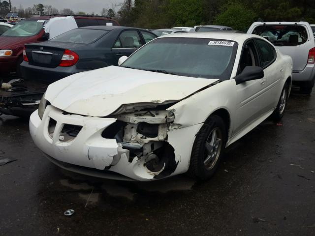 2G2WP522141260858 - 2004 PONTIAC GRAND PRIX CREAM photo 2