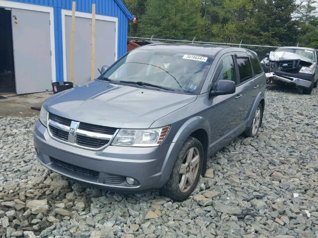 3D4GH57V59T591953 - 2009 DODGE JOURNEY SX GRAY photo 2