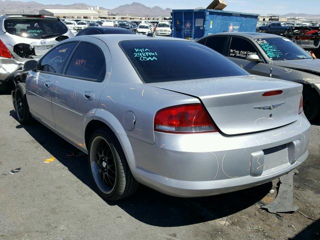 1C3EL46J25N641217 - 2005 CHRYSLER SEBRING SILVER photo 3