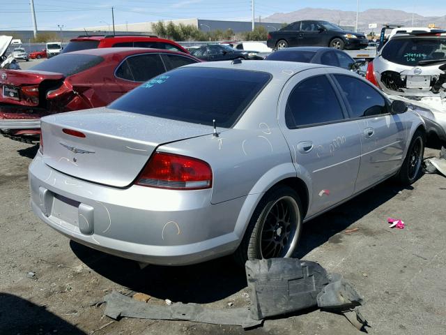 1C3EL46J25N641217 - 2005 CHRYSLER SEBRING SILVER photo 4