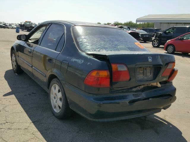 1HGEJ8644YL016886 - 2000 HONDA CIVIC EX Yaşıl foto 3