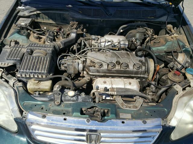 1HGEJ8644YL016886 - 2000 HONDA CIVIC EX Yaşıl foto 7