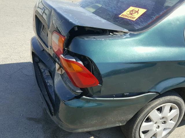 1HGEJ8644YL016886 - 2000 HONDA CIVIC EX Yaşıl foto 9