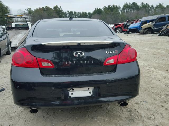 JN1CV6AR3BM406903 - 2011 INFINITI G37 BLACK photo 9