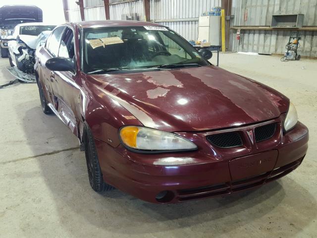 1G2NE52E35M135197 - 2005 PONTIAC GRAND AM S MAROON photo 1