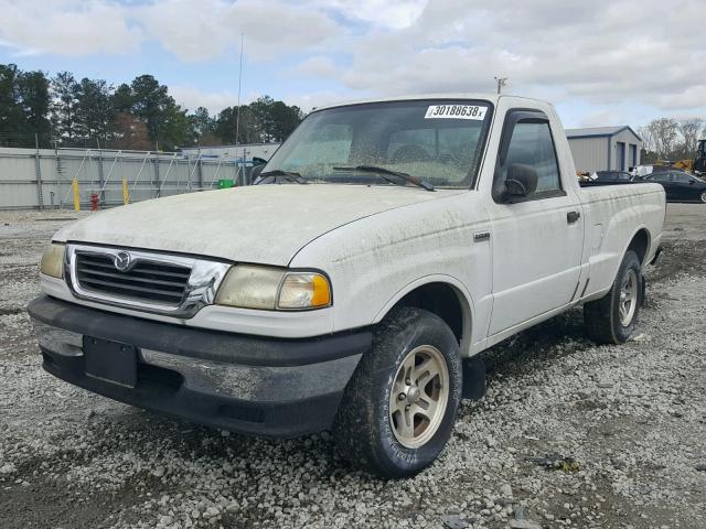 4F4YR12C7XTM08971 - 1999 MAZDA B2500 WHITE photo 2