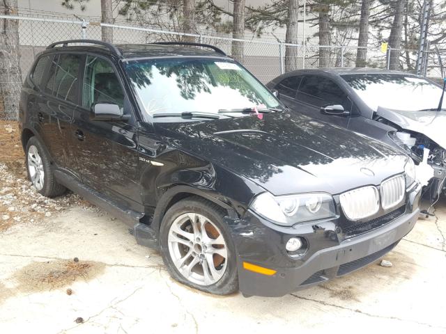 WBXPC93477WF29578 - 2007 BMW X3 3.0SI BLACK photo 1