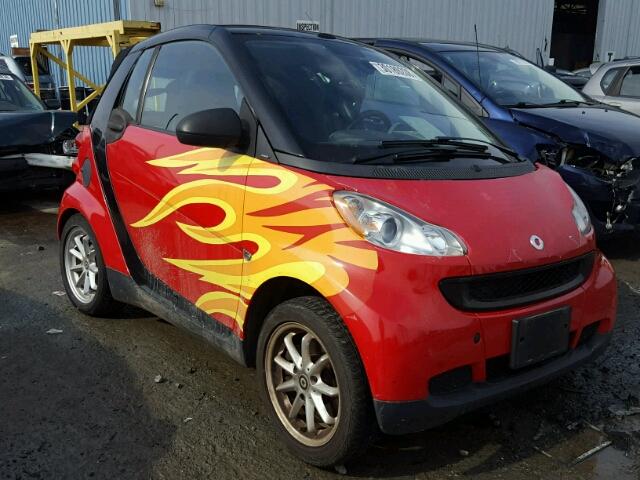 WMEEK31XX9K236218 - 2009 SMART FORTWO PAS 红色 照片 1