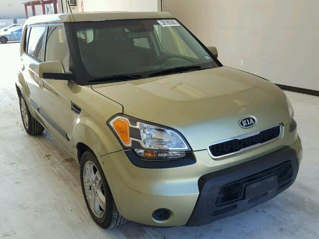 KNDJT2A21A7160145 - 2010 KIA SOUL + GREEN photo 1