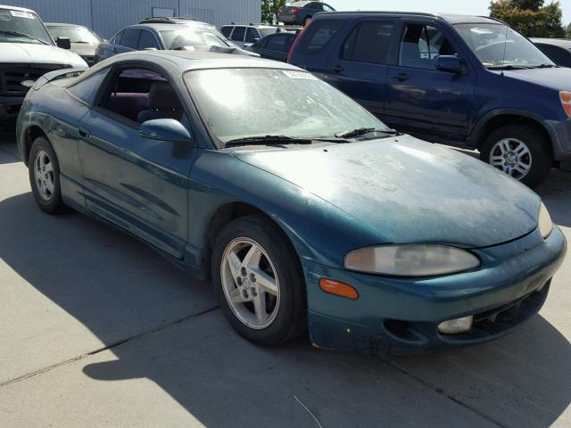 4A3AK44Y6TE262678 - 1996 MITSUBISHI ECLIPSE GS GREEN photo 1