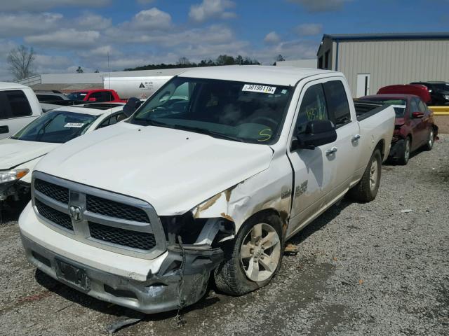 1C6RR7GT0FS756728 - 2015 RAM 1500 SLT WHITE photo 2